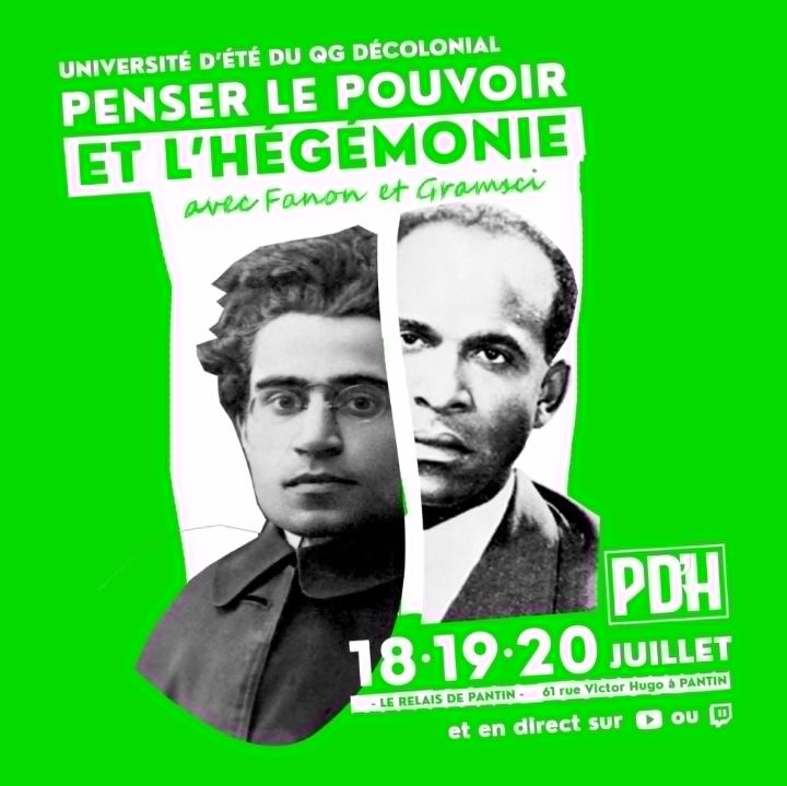 Université d’été du QG décolonial : le programme!