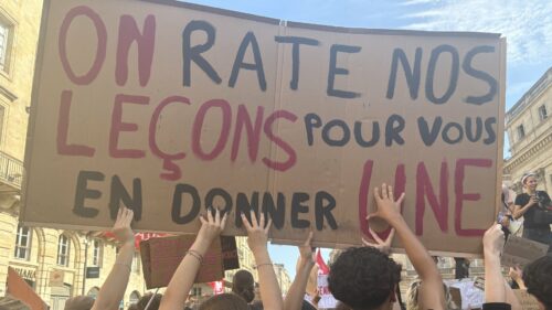Le mouvement qu’on n’attendait plus! Notes sur la mobilisation lycéenne et la recomposition politique en cours